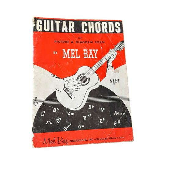 VTG Mel Bay Modern Guitar Method Grade 1 Sheet Music Book A + Guitar Chords READ - Picture 2 of 9